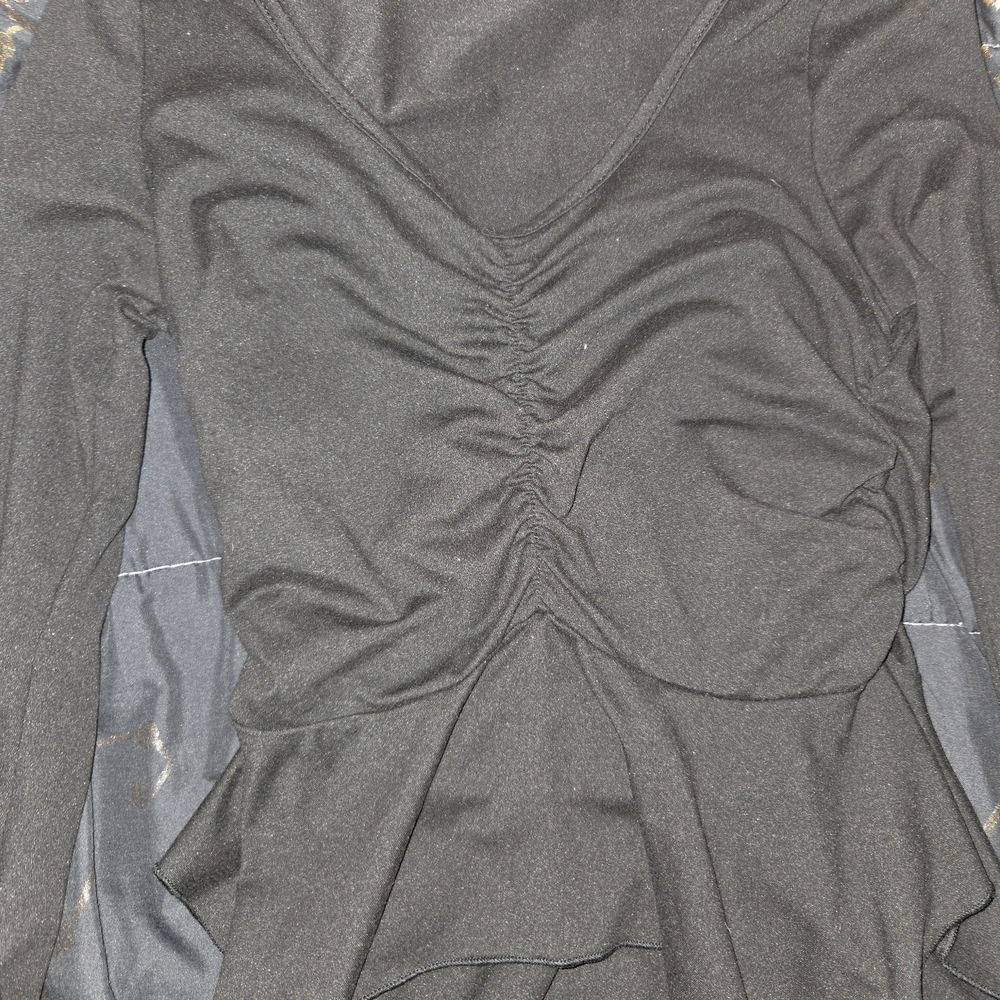 Elegant Black Women's Top
